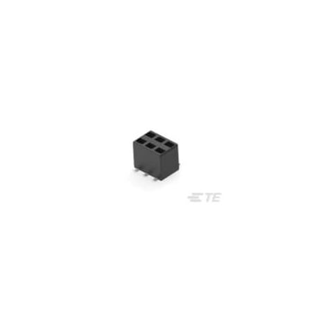 Te Connectivity 2x3P HV100 REC. CON SMD GOLD BLISTER 969973-3